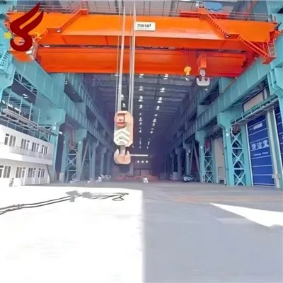 Взрывозащищенный мостовой кран типа QB-